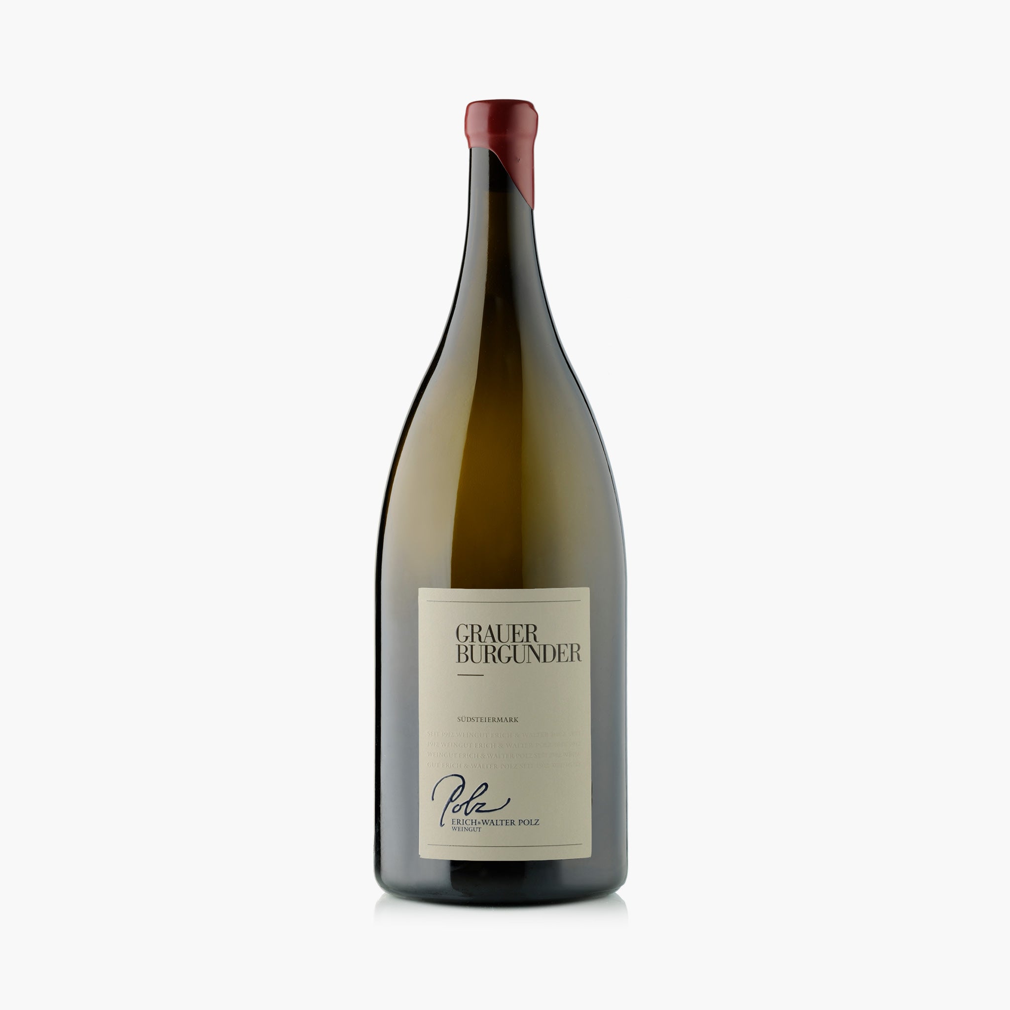 Weingut Polz Grauer Burgunder 2017 Südsteiemark Doppelmagnum