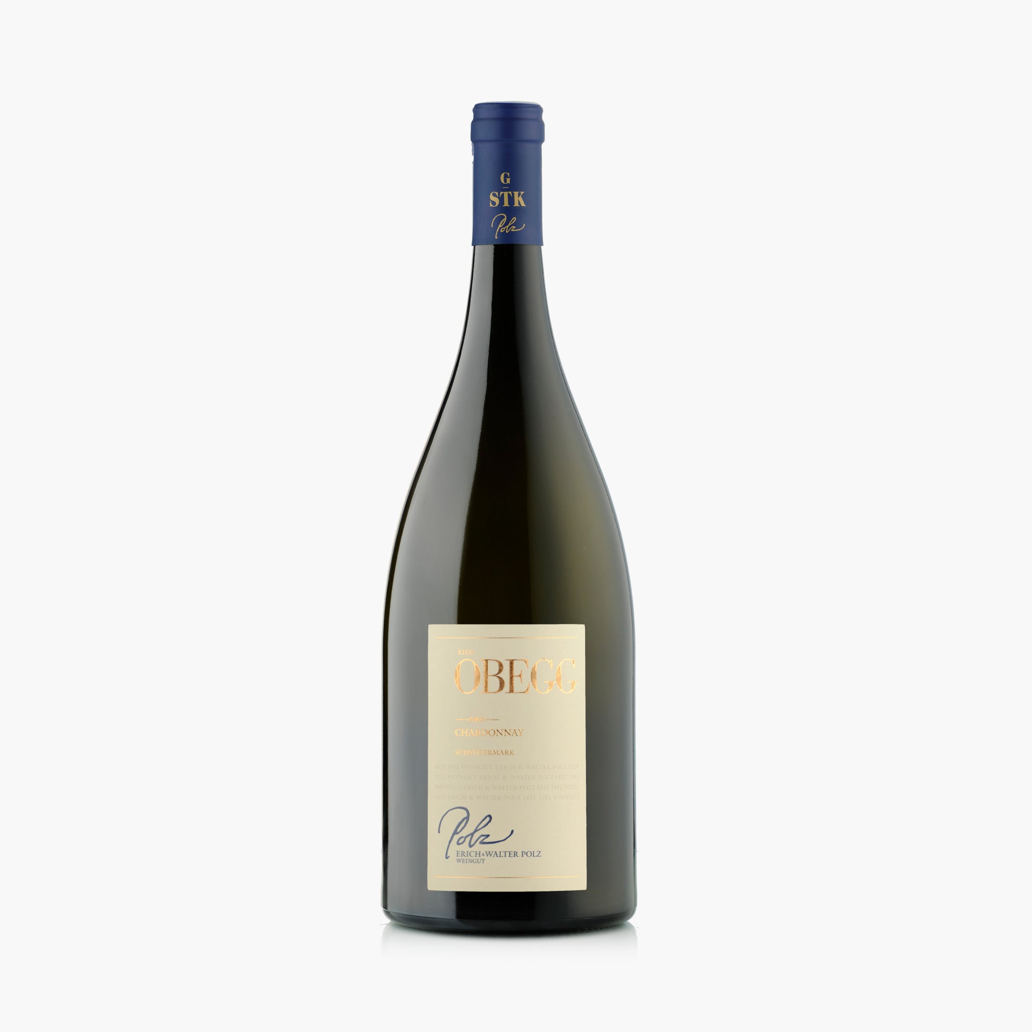 Weingut Polz Ried Obegg Chardonnay 2014 Südsteiermark Riedenwein Magnumflasche